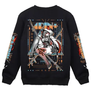 4RIN  Hellhound Crewneck - Black