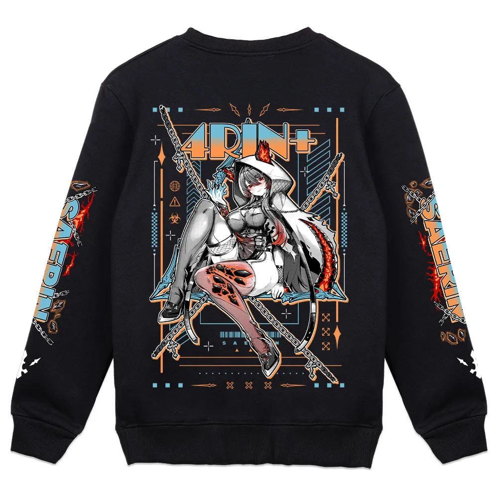 4RIN  Hellhound Crewneck - Black