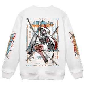 4RIN  Hellhound Crewneck - White