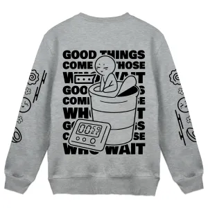 7MDigital Ramen Crewneck (Grey)
