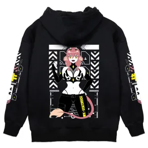 AlmaMaito Cyber Cow Hoodie