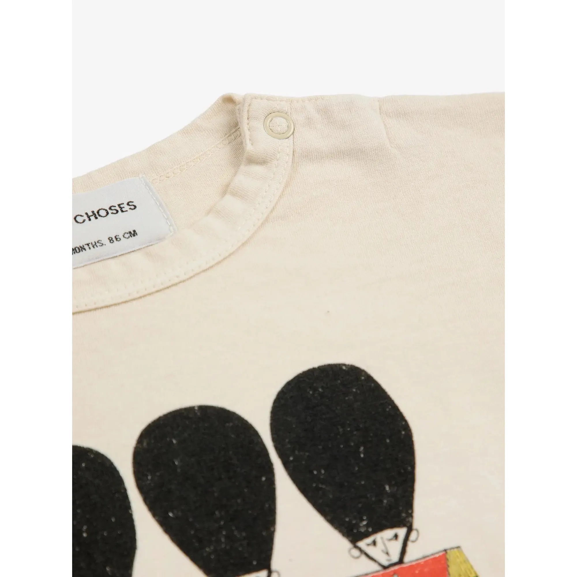 Bobo Choses Baby Little Tin Soldiers T-Shirt - Offwhite