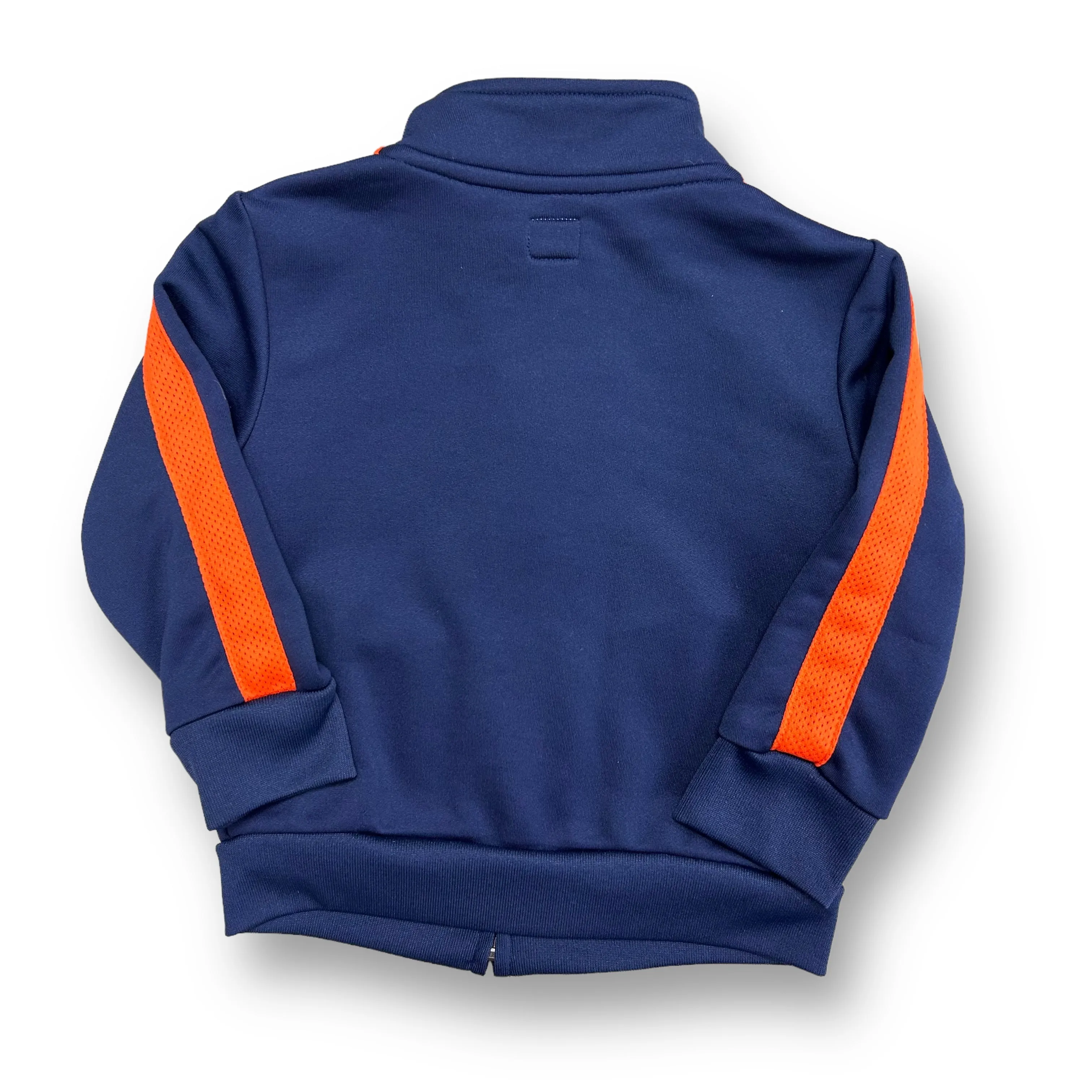 Boys Gap Size 2 Navy Zippered Logo Warm Up Jacket