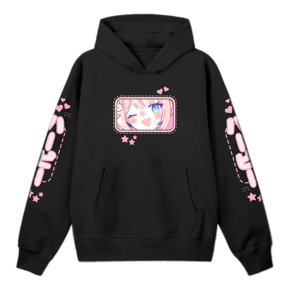 Bun_Mii Schoolgirl Hoodie