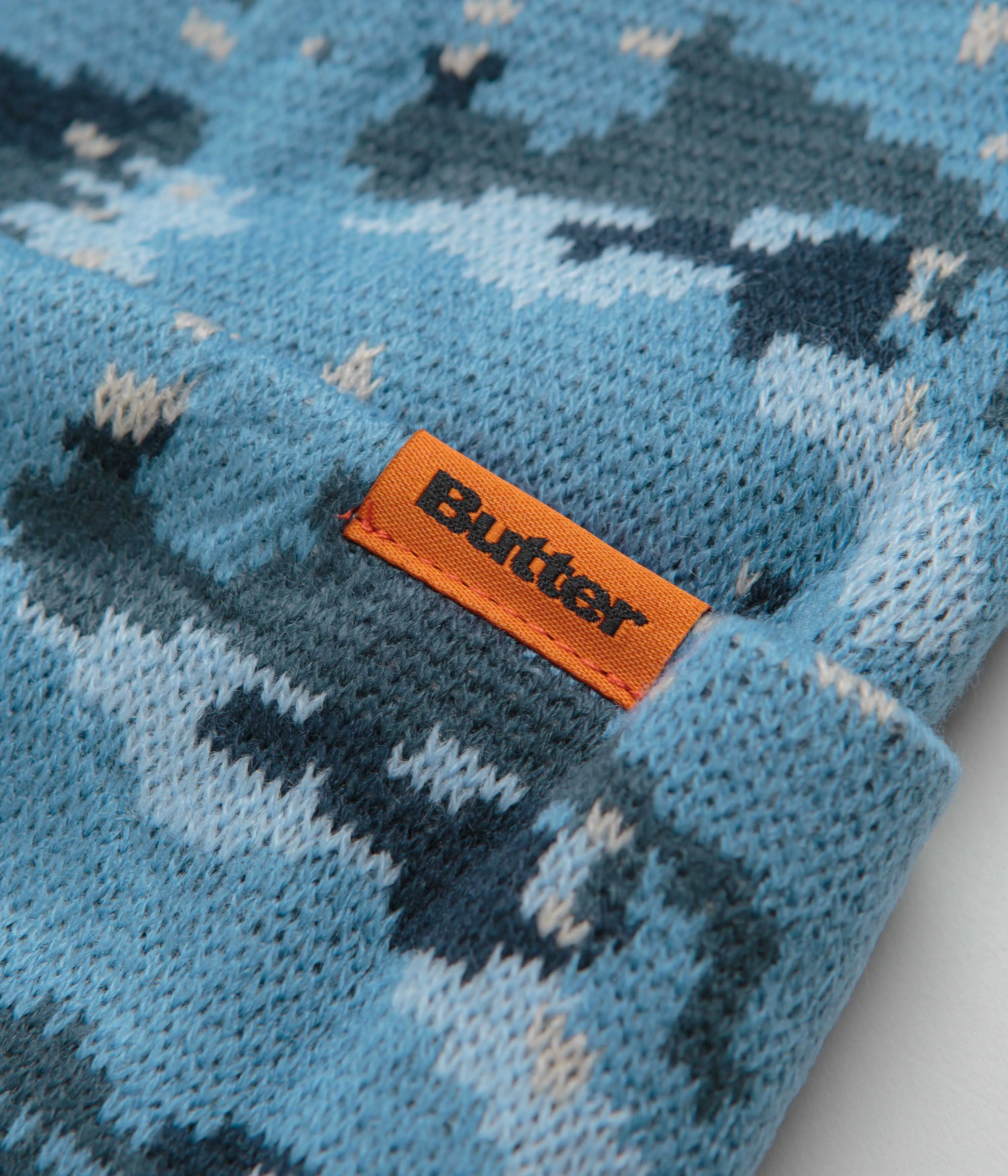 Butter Goods Desert Camo Beanie - Slate