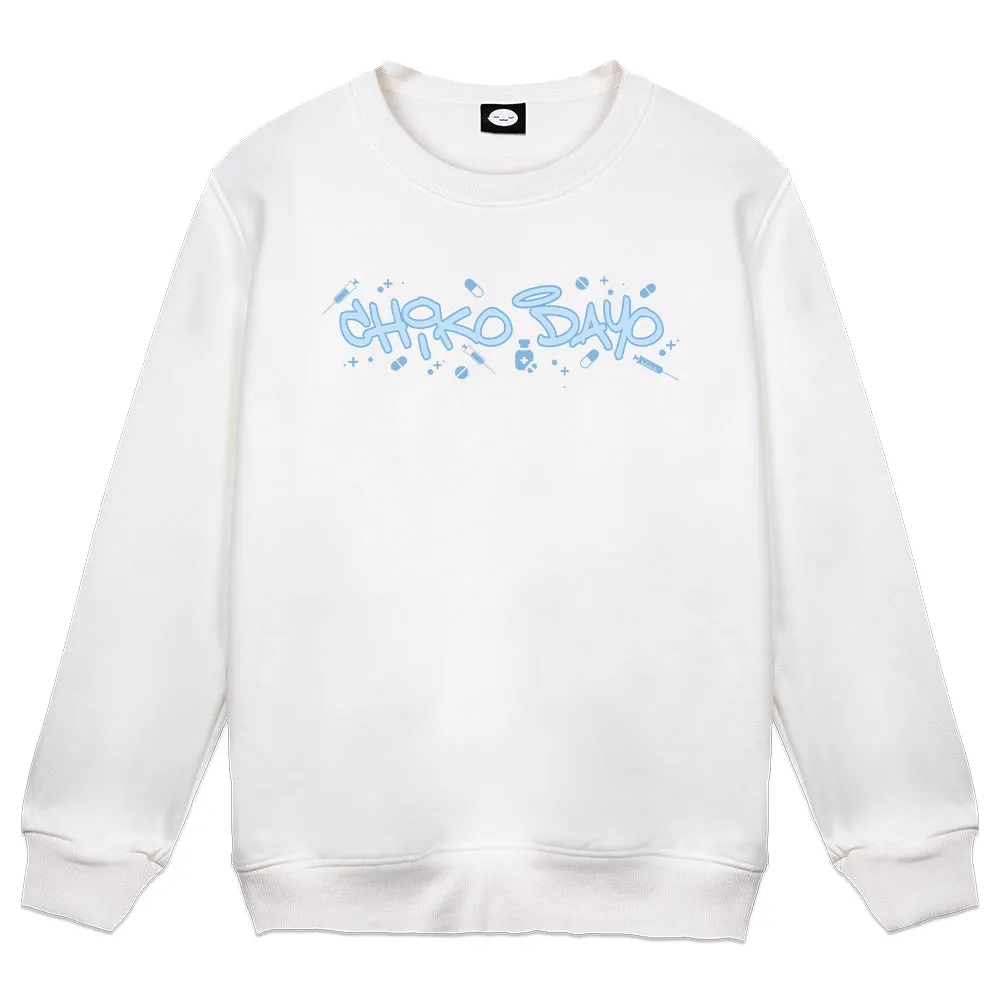 CCHIKO_ CHIKO DAYO Crewneck - White