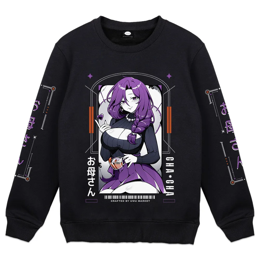 ChaChaYourVmom Tea Lover Crewneck