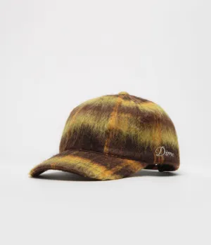 Dime Shaggy Low Pro Cap - Yellow Plaid