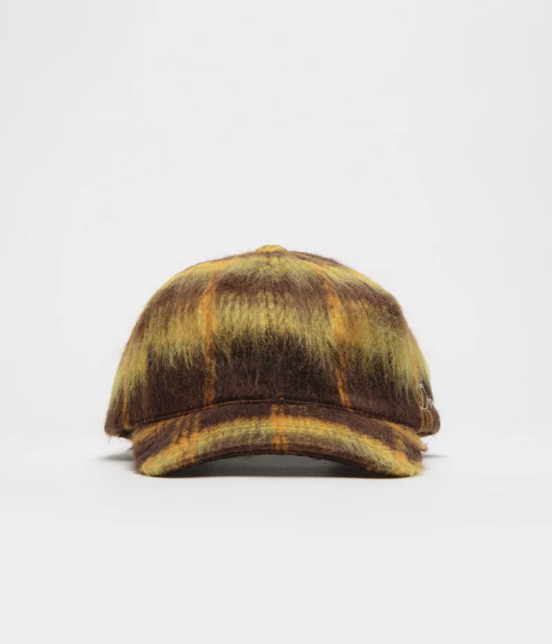 Dime Shaggy Low Pro Cap - Yellow Plaid