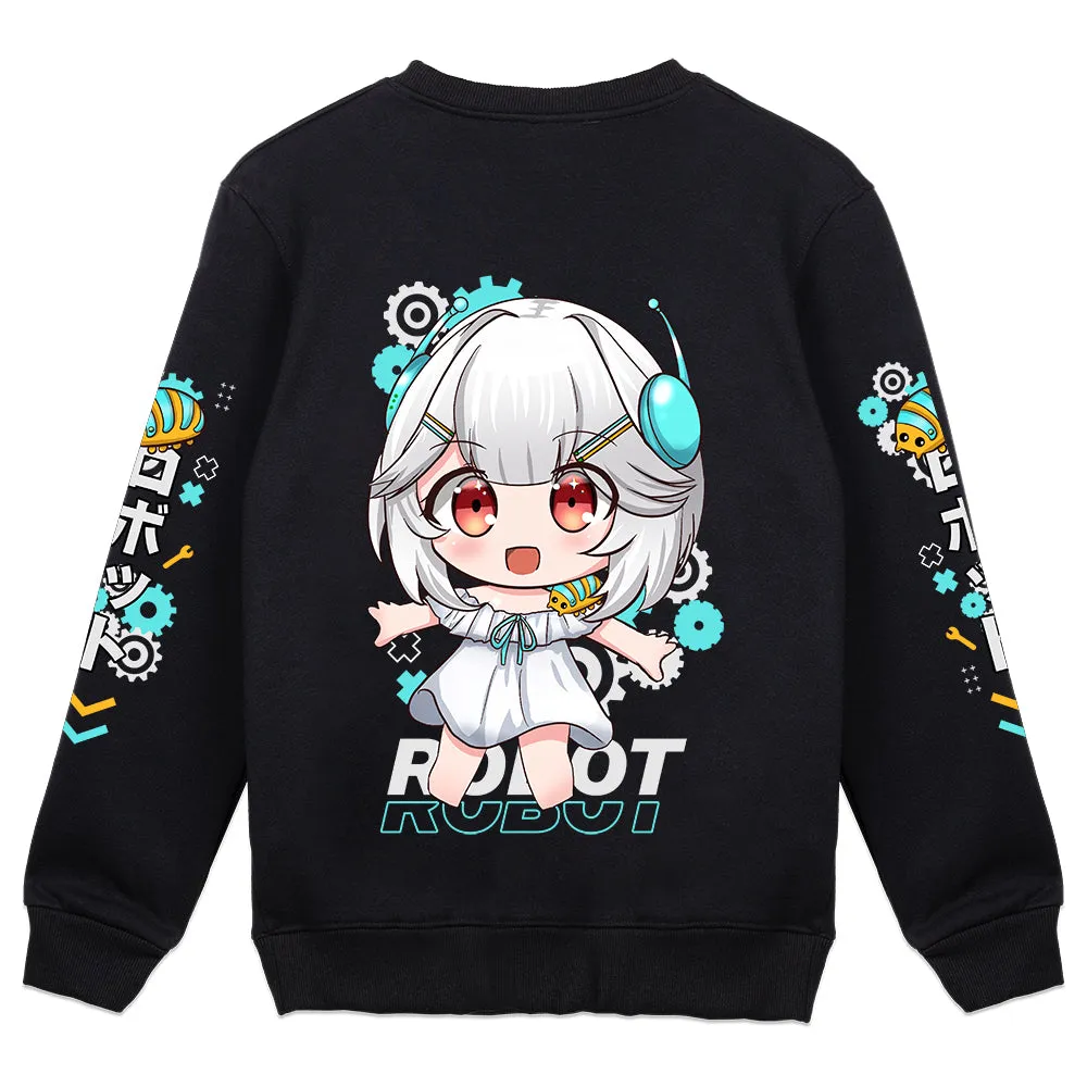 Ellie_Minibot Silly Lil Robot Crewneck