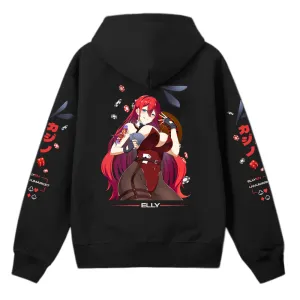 Elly Gambling Bunny Hoodie