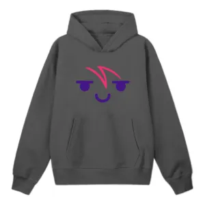 FalseEyeD Logo Hoodie(Gray)
