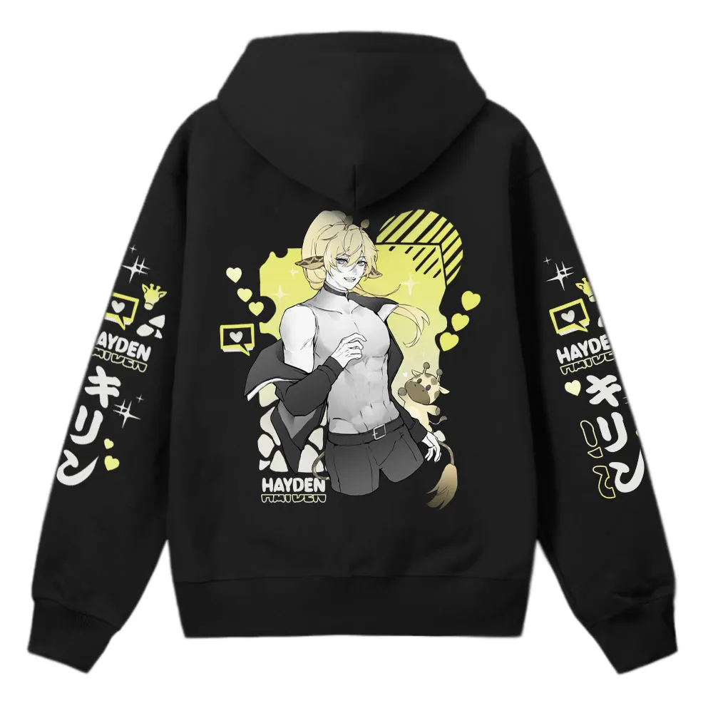 HaydenVT Giraffe Love Hoodie