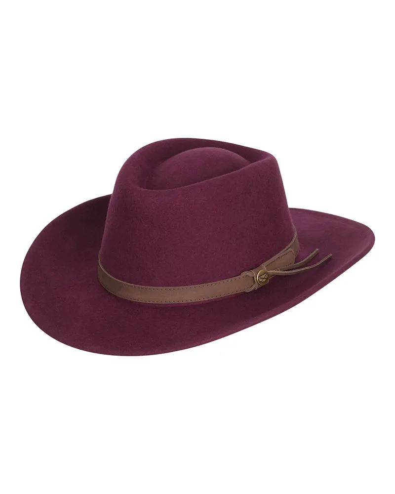 Hoggs Perth Crushable Felt Hat