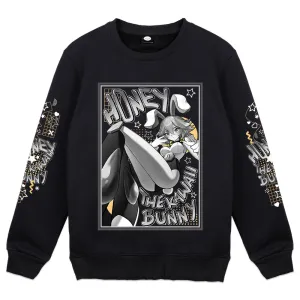 Honeythekawaiibunny Cyber Bunny Charm Crewneck