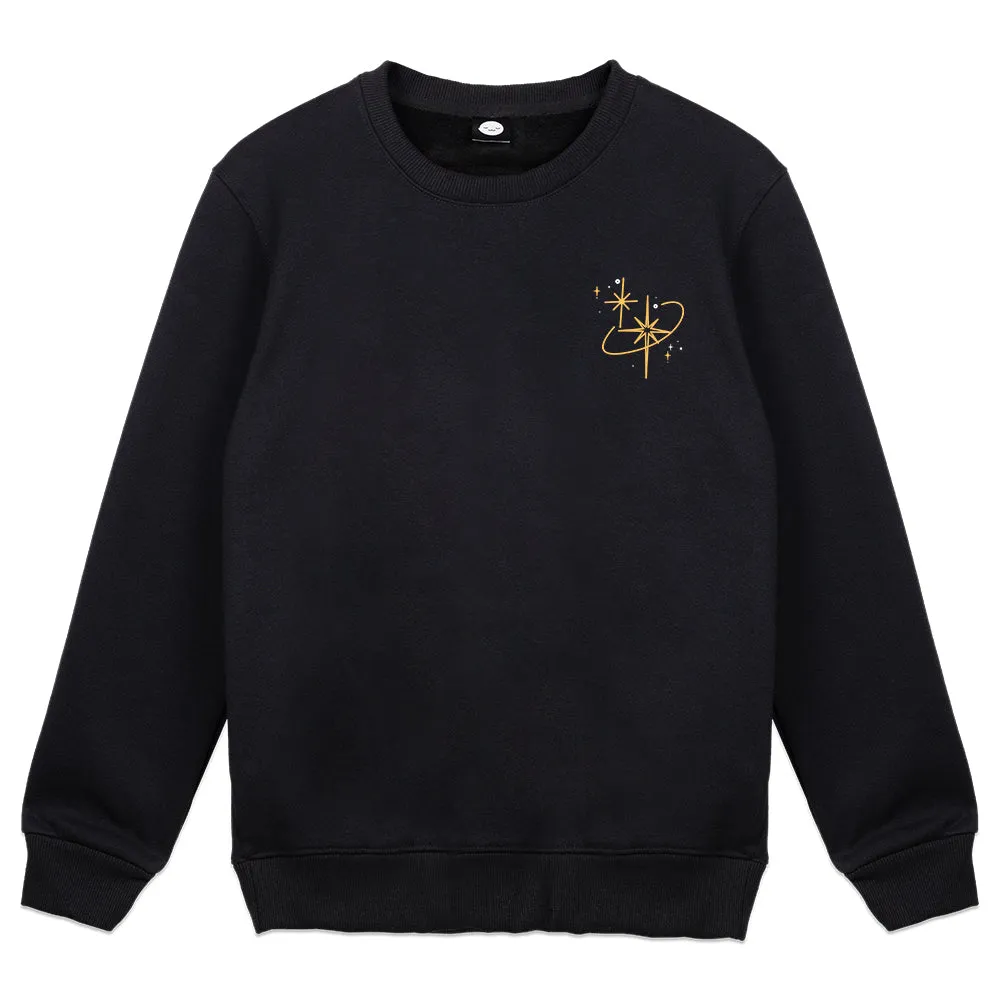 Izomii Suuta "Stars" Crewneck - Black