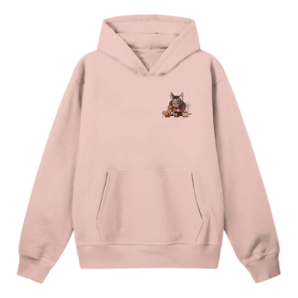 JoannaBeans Friendly Picnic Hoodie(Pink)