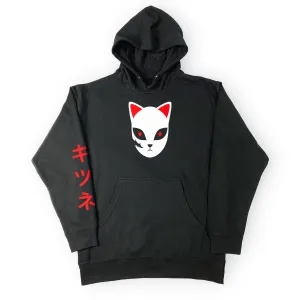 Kitsune Mask Anime Hoodie