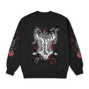 KliffothVT Greater Mothman  Crewneck