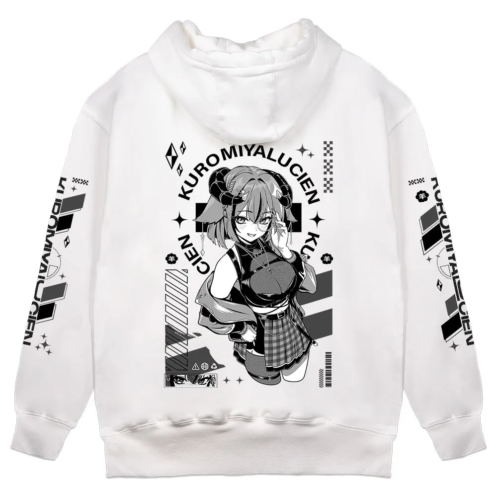 Kuromiya Lucien Rising Star White Hoodie