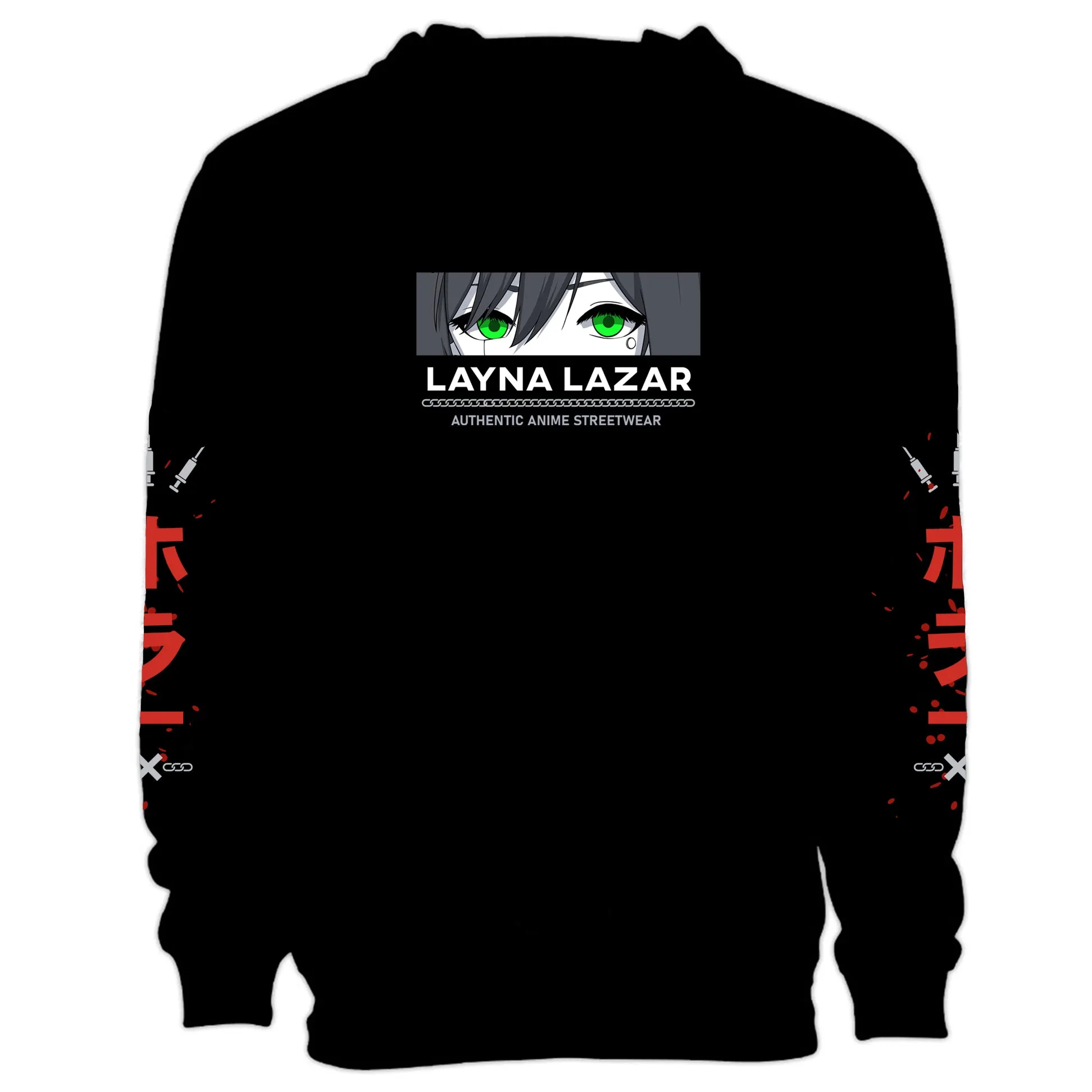 Layna Lazar Anime Streetwear Hoodie