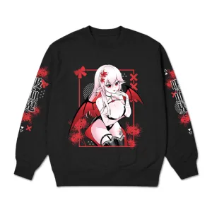 LilithKomorii Spider Lily Crewneck