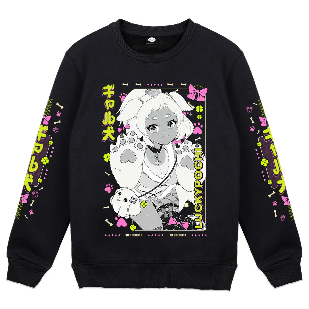 LuckyPochi Gyaru Crewneck
