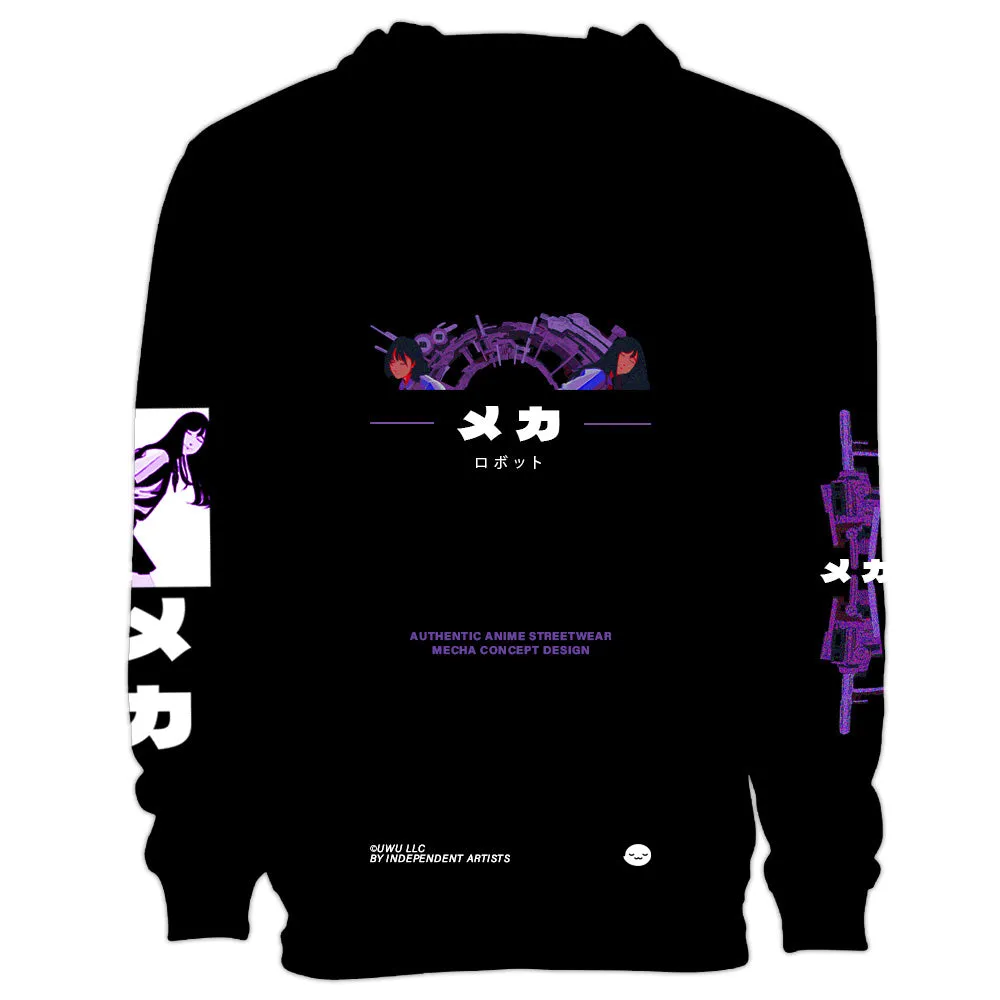 MECHA Anime Streetwear Hoodie