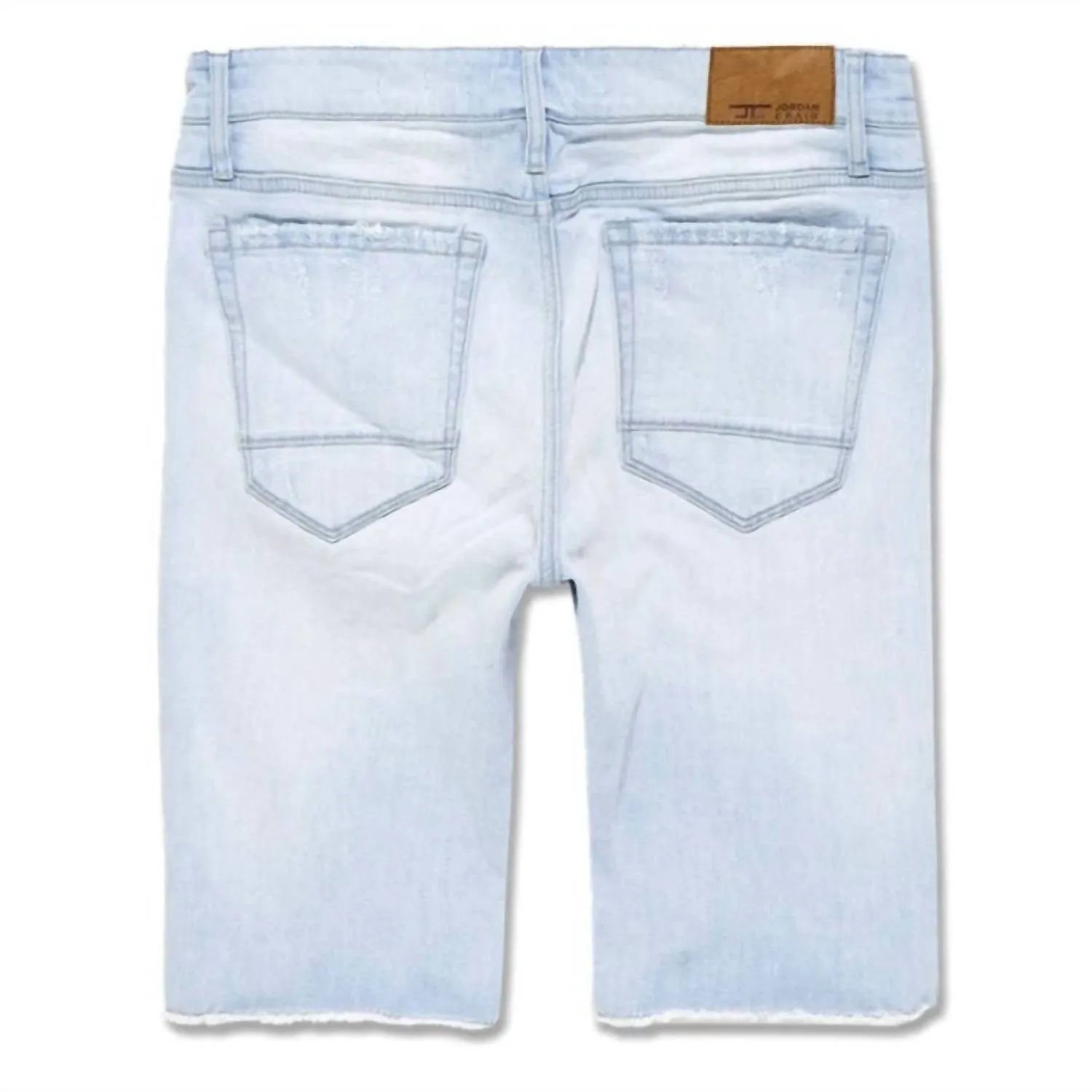 Men's Hartford Denim Shorts In Ice Blue