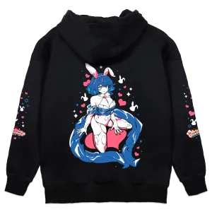 Mischief.EVE "Very Bunny Valentine's" Hoodie - Black