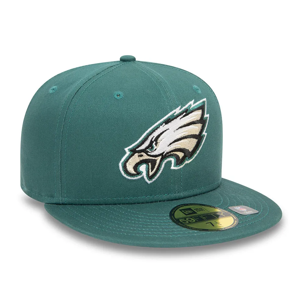 New Era 59FIFTY Philadelphia Eagles Baseball Cap - NFL OTC - Green