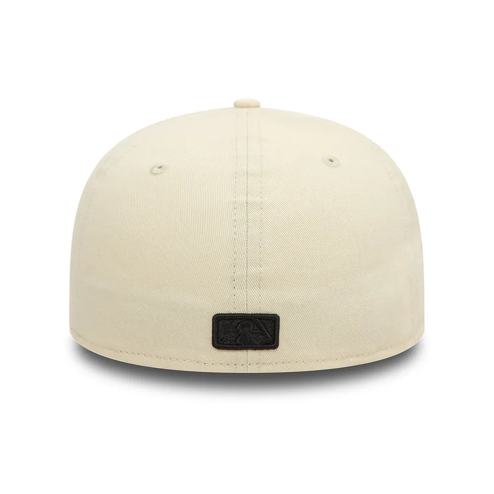 New Era 59FIFTY Pittsburgh Pirates Low Profile Baseball Cap - MLB Seasonal World Series - Light Cream-Black