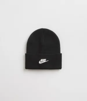 Nike Peak Futura Beanie - Black / White