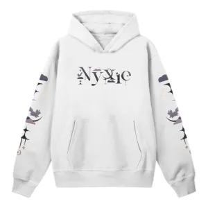 Nyxie Logo Hoodie(White)