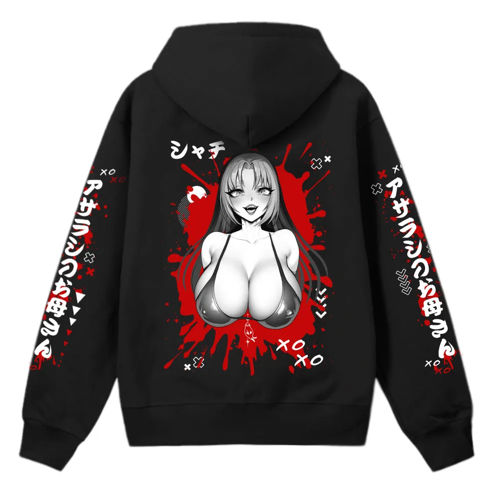 OrcaTsukii Splatter Hoodie