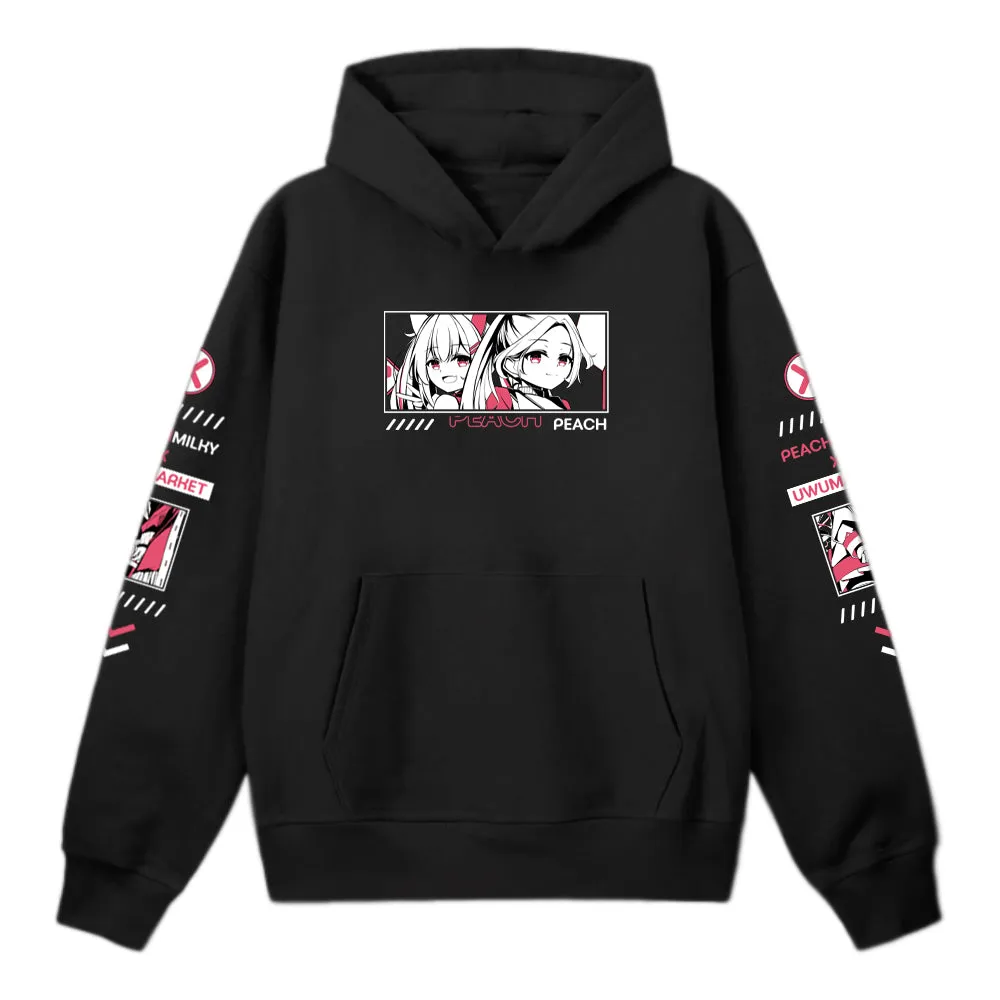 Peachmilky Signs Hoodie
