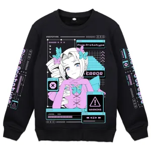 Pixie Prototype System Glitch Crewneck