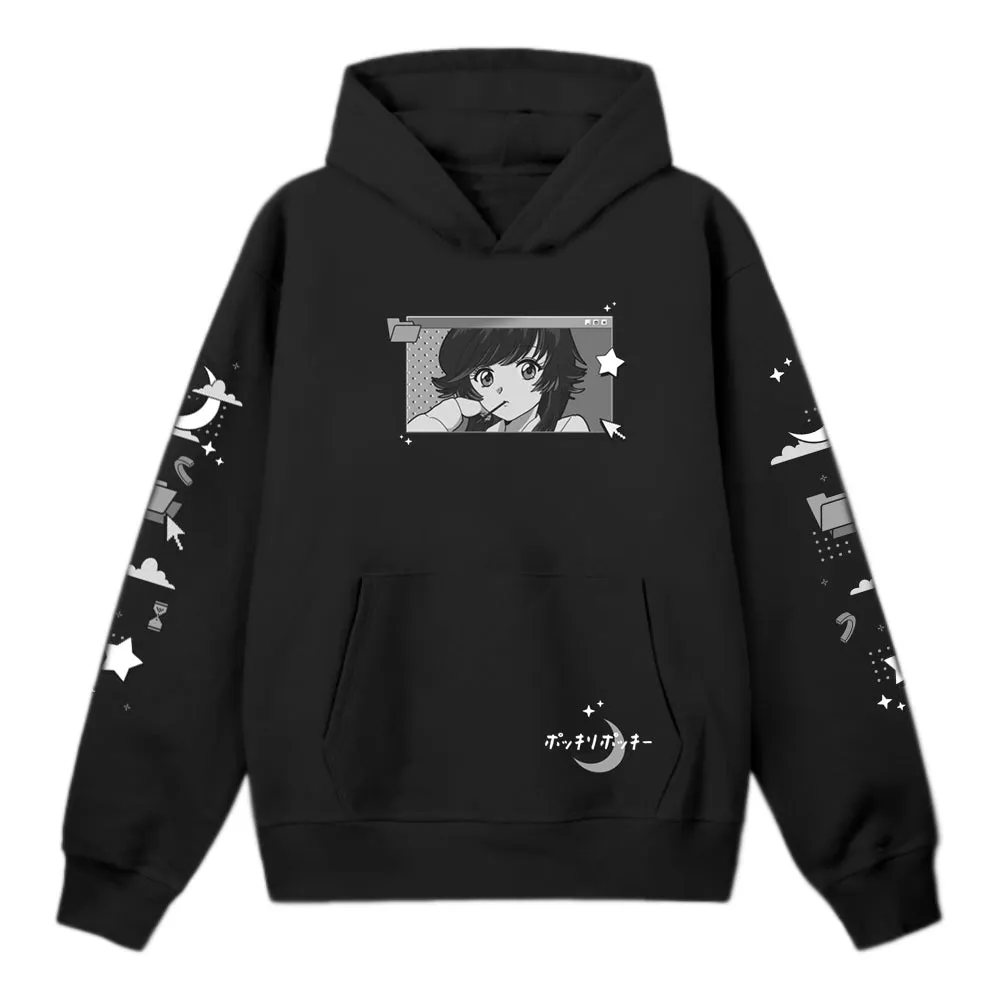Pocketchalk Gray Nights Hoodie