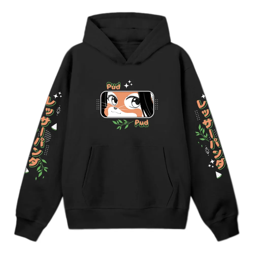 Pud_Pud Red Panda Hoodie