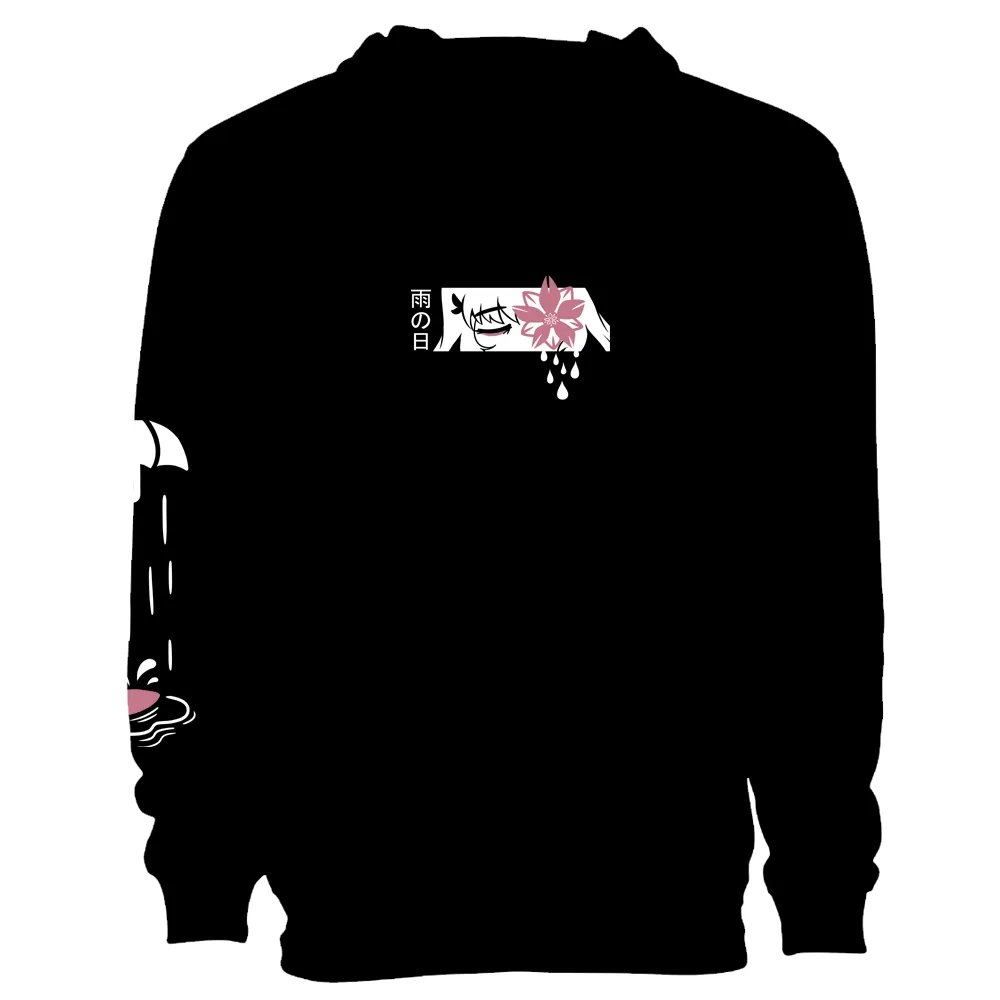 Rainy Day Anime Hoodie
