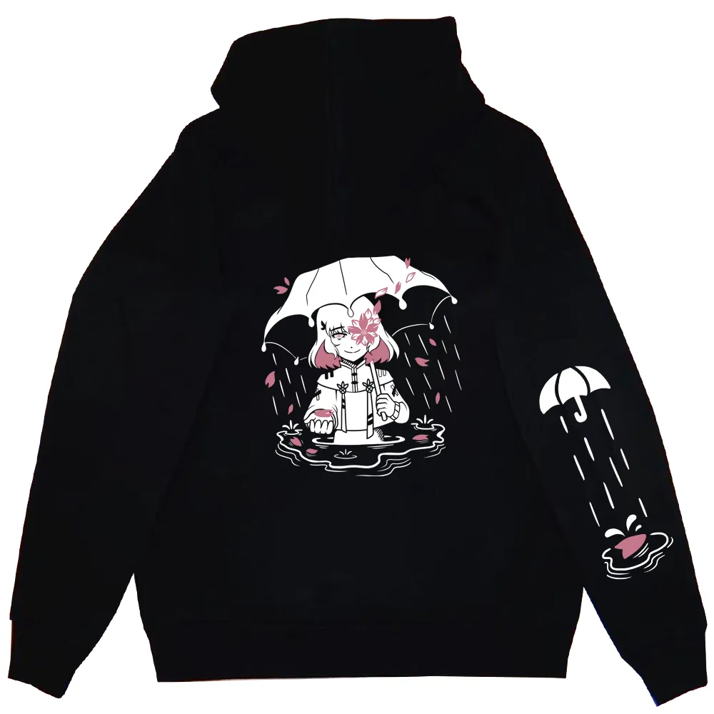 Rainy Day Anime Hoodie