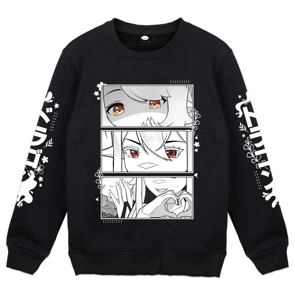 rheyaHeart Demons & Dragons Crewneck