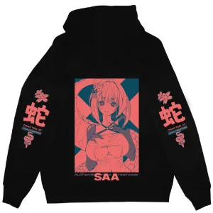 Saa Retro Anime Streetwear Hoodie