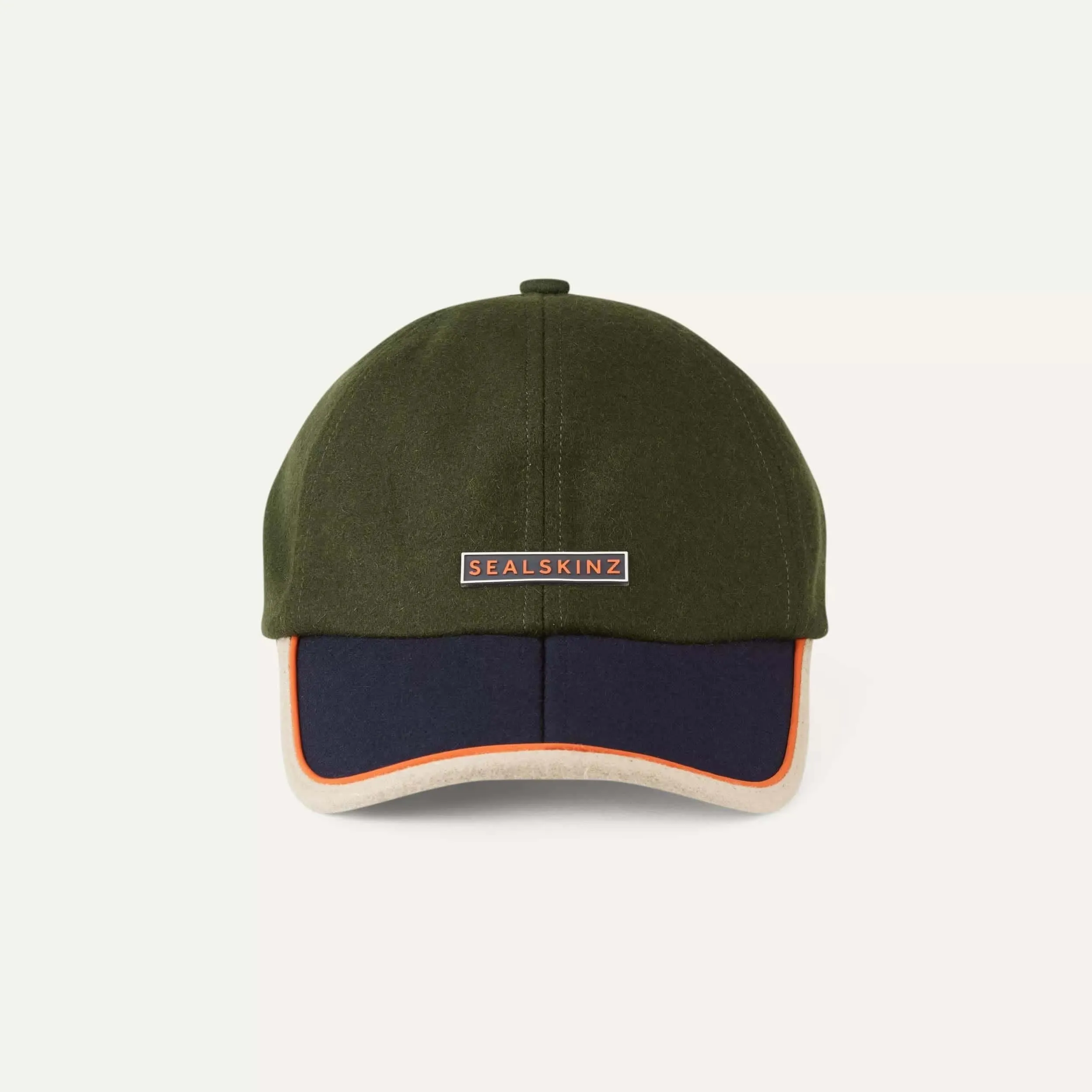 Sealskinz Brooke Waterproof Foldable Peak Wool Branded Cap