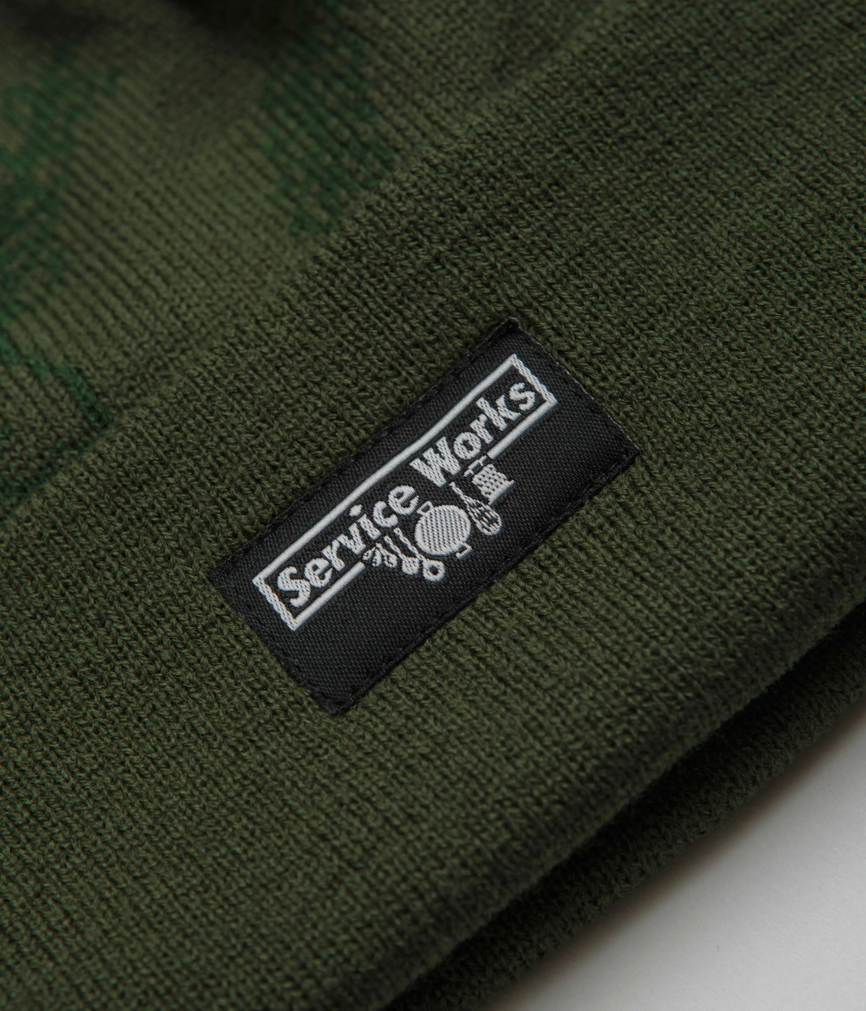 Service Works Olive Branch Beanie - Olive