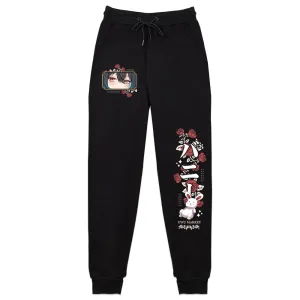 Tenebria Rose Bun and Roses Sweatpants
