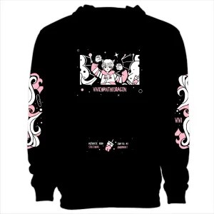 VIVICHANTHEDRAGON Boba Anime Hoodie