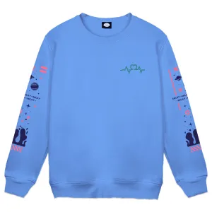 vtMILKY MilkyVerse Crewneck Blue