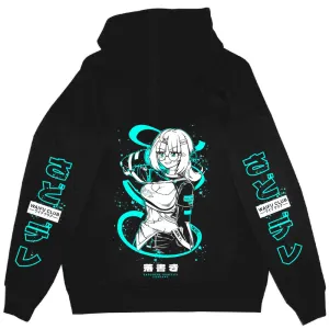 Waifu Club Sado Graffiti Splatter Anime Hoodie