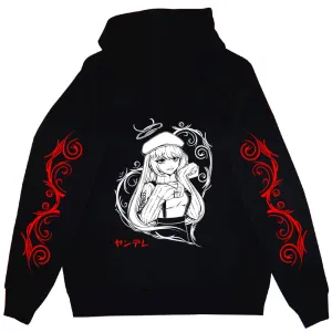 Waifu Club Yandere Heart Anime Hoodie